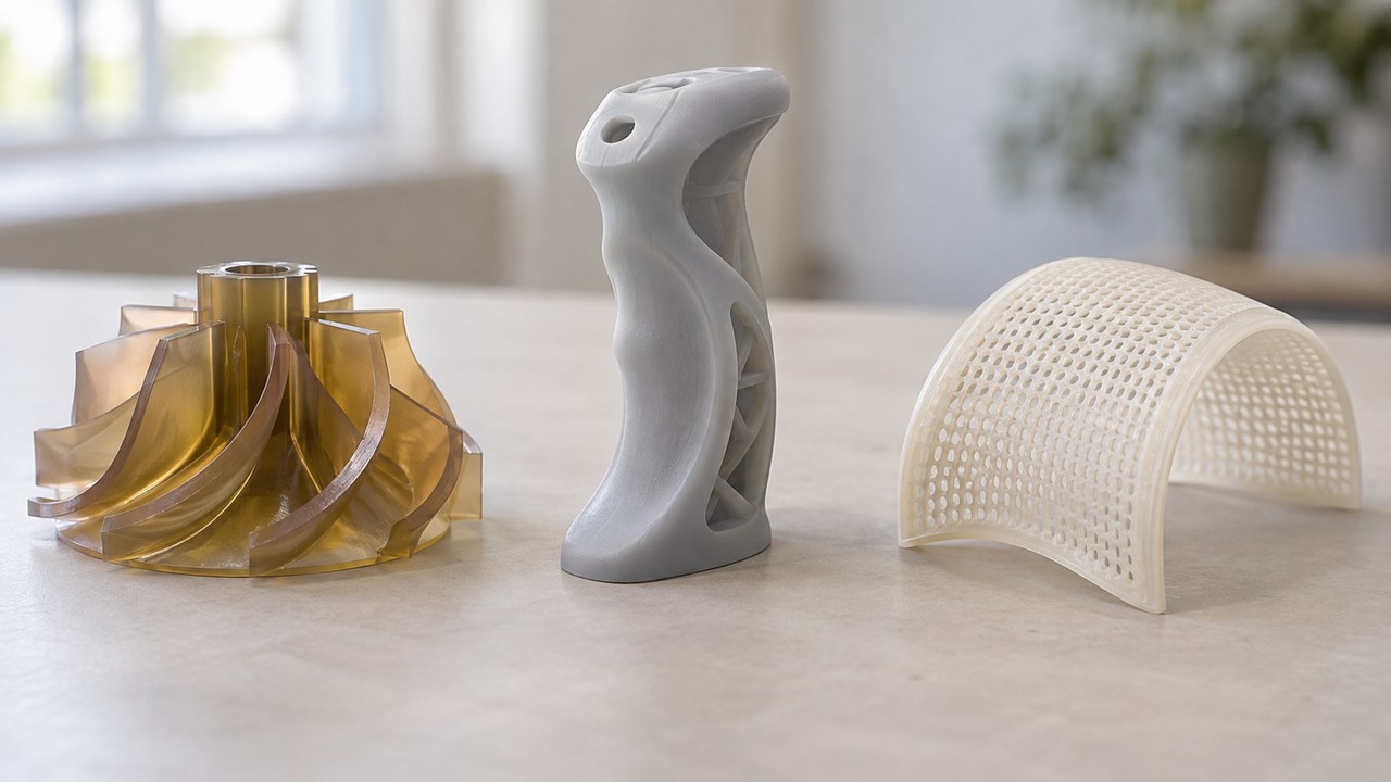 Piezas de alta precisión impresas en 3D con resina SLA